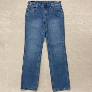 CAT Caterpillar Rigid Work Jeans Mens 34 x 34 Tough 100% Cotton Denim Pants